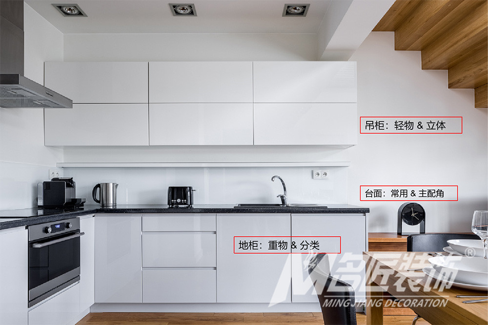 珠海厨房室内装修设计规划，让空间扩容提升厨房的收纳能力