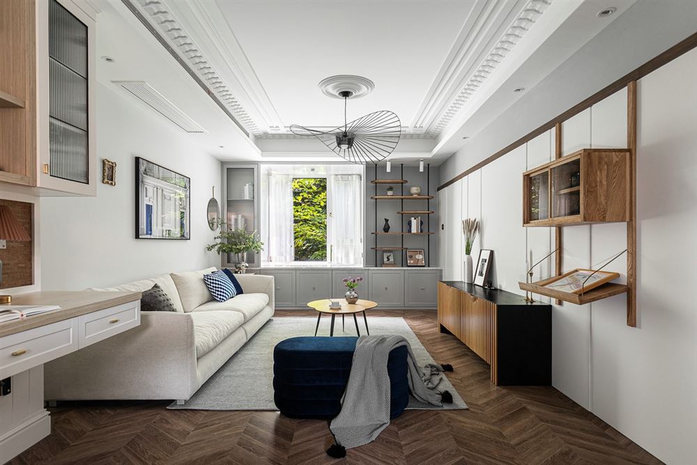 珠海装修设计万科沁园130平方米三居-日式简约风格室内家装案例效果图